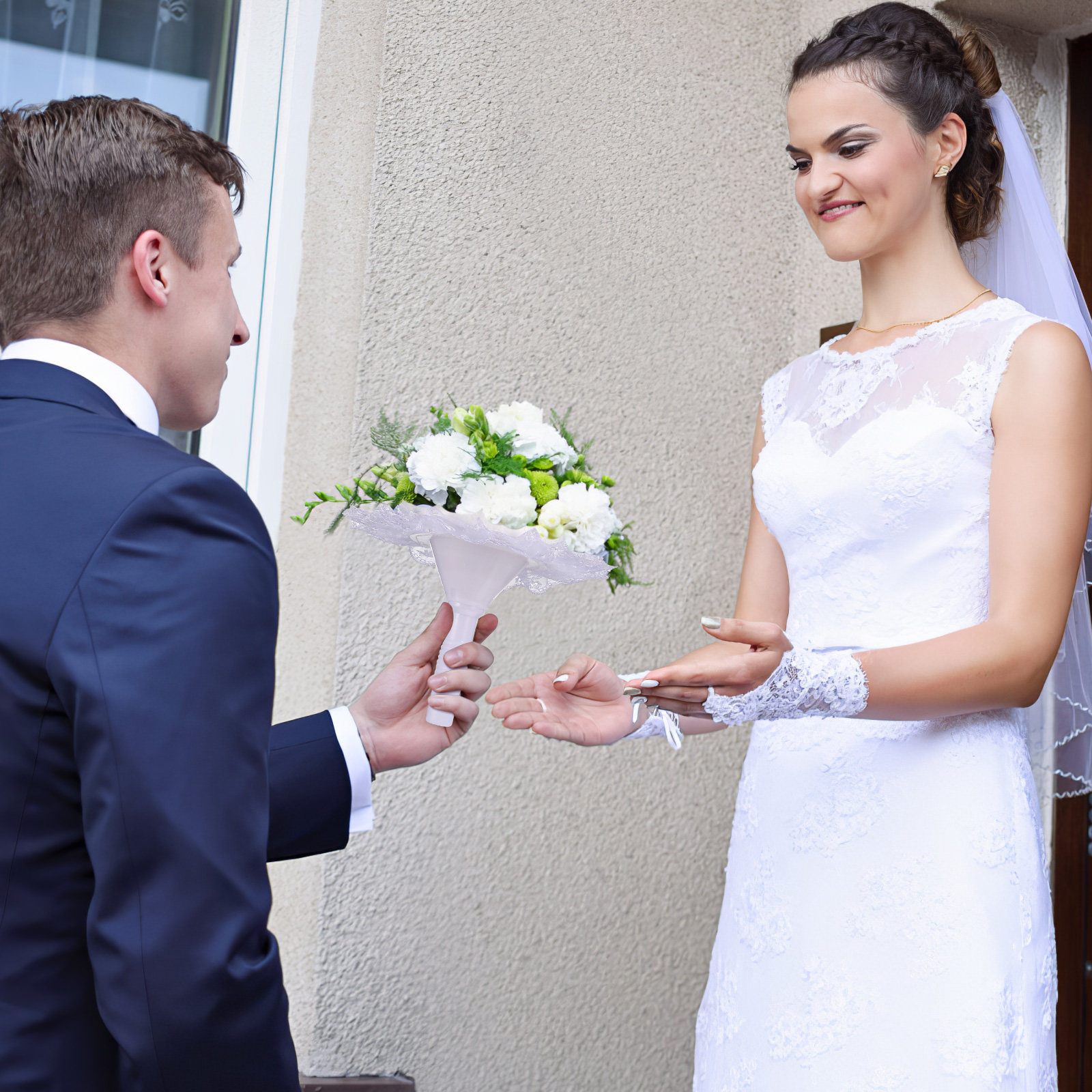 1Set Wedding Bouquet Holder La - Bouquet Holder Foam review and price