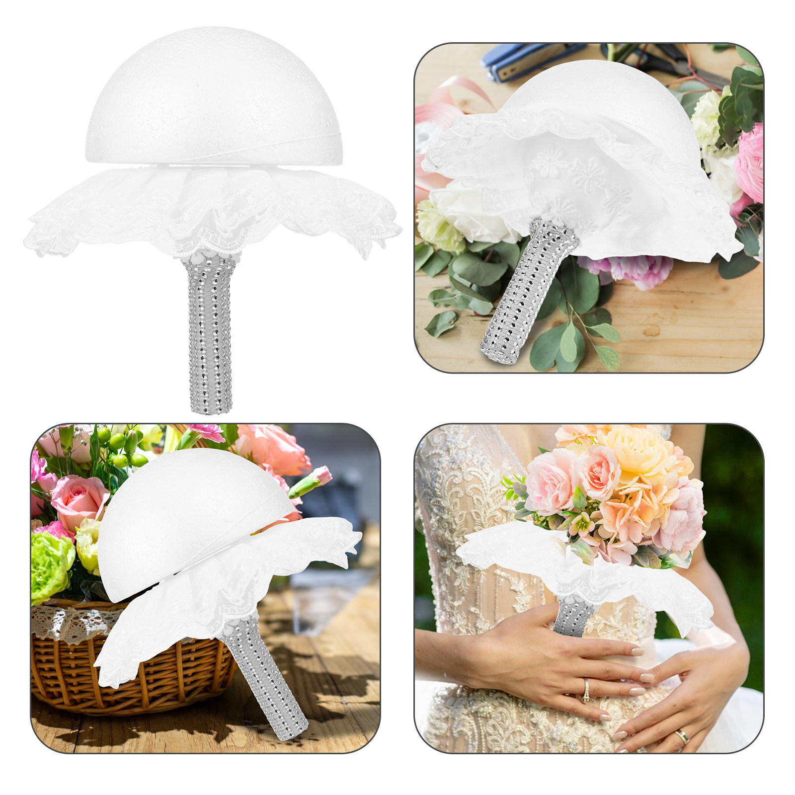 Foam Bridal Bouquet Holder Lac - Bouquet Holder Foam review and price